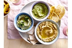 Trio de hoummous - recettes Lima